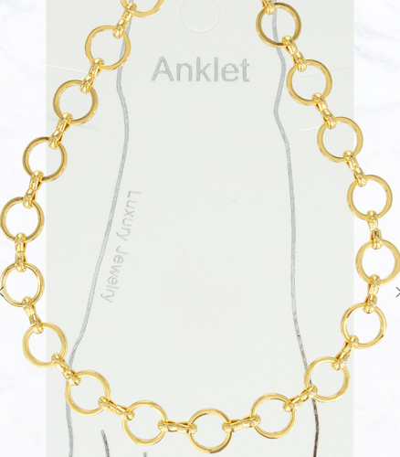 Circle Link Anklet