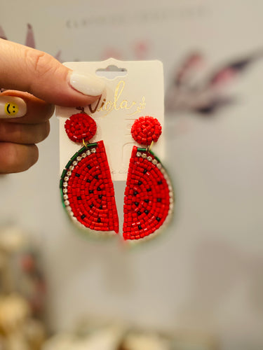 Watermelon Earrings